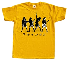 SCANDAL Band Логотип Япония футболка (желтый) S-5XL(China)