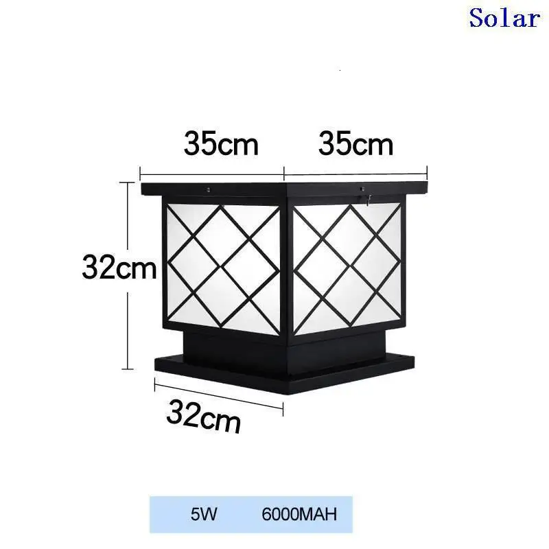 Iluminador лампа ворота Led Terraza Y Jardin Decoracion светильник Exterieur открытый светильник ing Солнечный сад пейзаж светильник