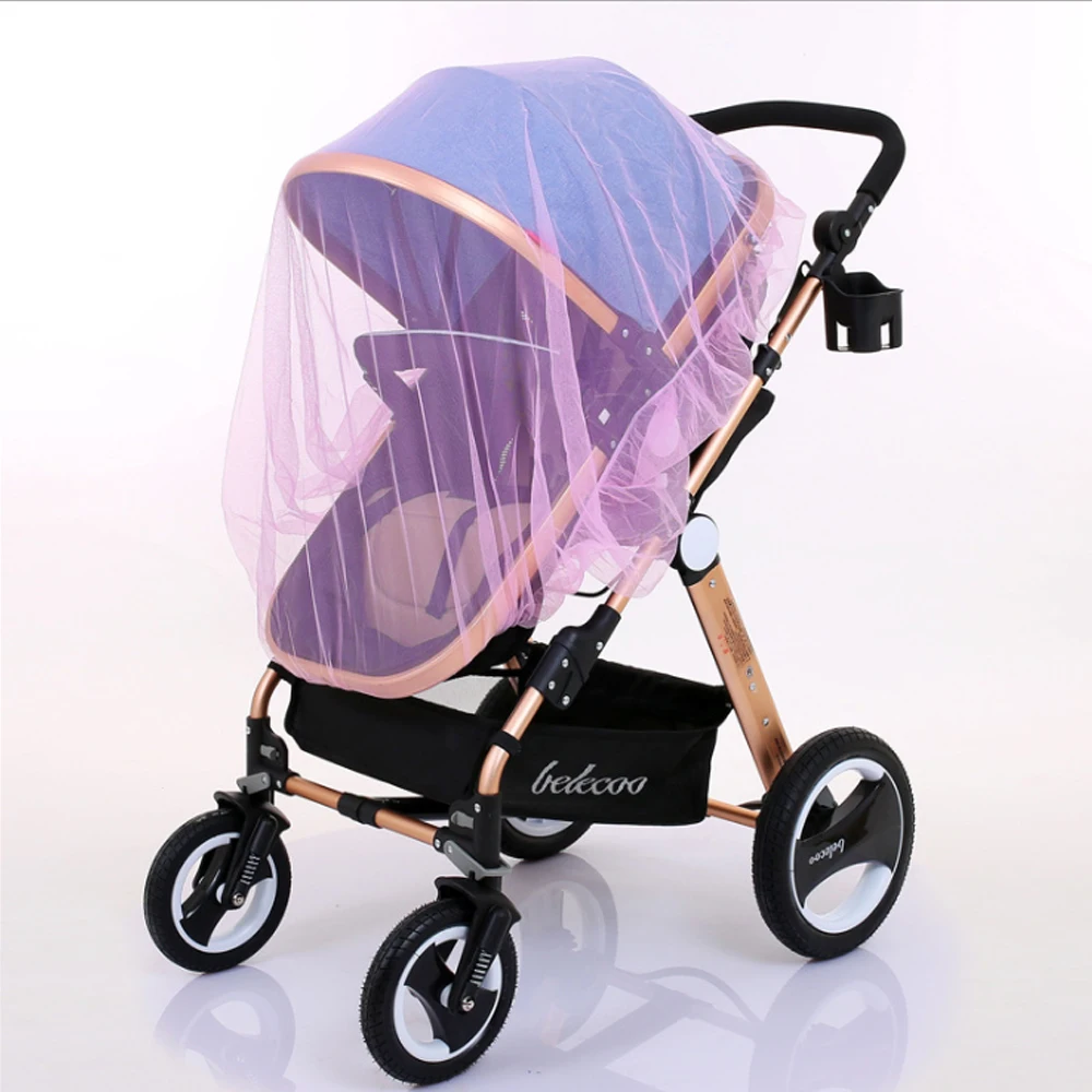 baby stroller cover for rain Baby Stroller Pushchair Mosquito Insect Shield Net Mesh Stroller Accessories cart Mosquito Net Safe Infants Protection baby stroller accessories best Baby Strollers