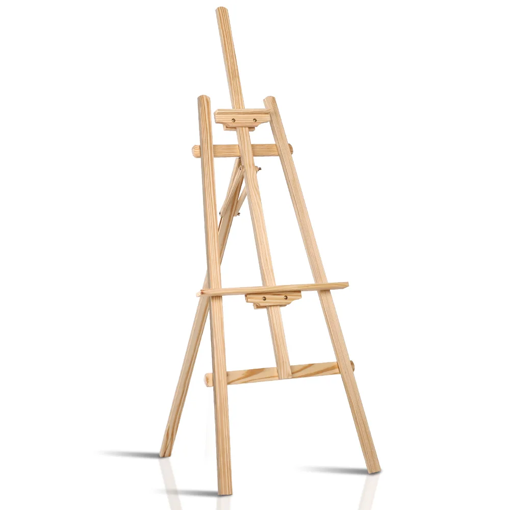 Artiss современный пол мольберт-белый дуб WOOD-B-EASEL-NEW-2019-NT регулируемая высота легкий классический a-рамка A2