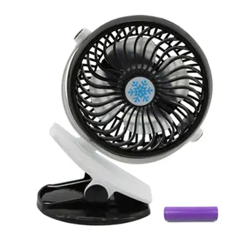 

360° Portable Camping Fan Clip On Mini Desk Fan Pram Cot Car Outdoor Office Room