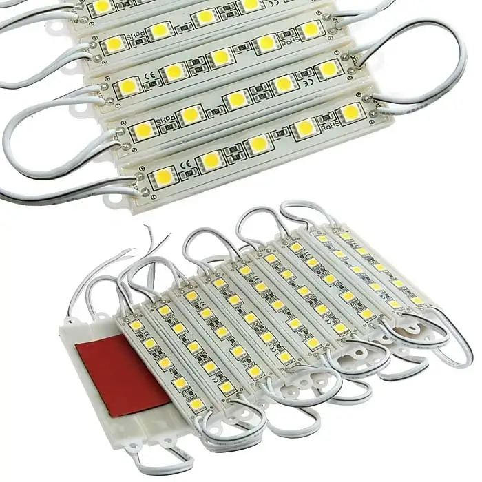 5 штук Светодиодный модуль 5050 5LED 12V 1W W W|표시 등| - AliExpress
