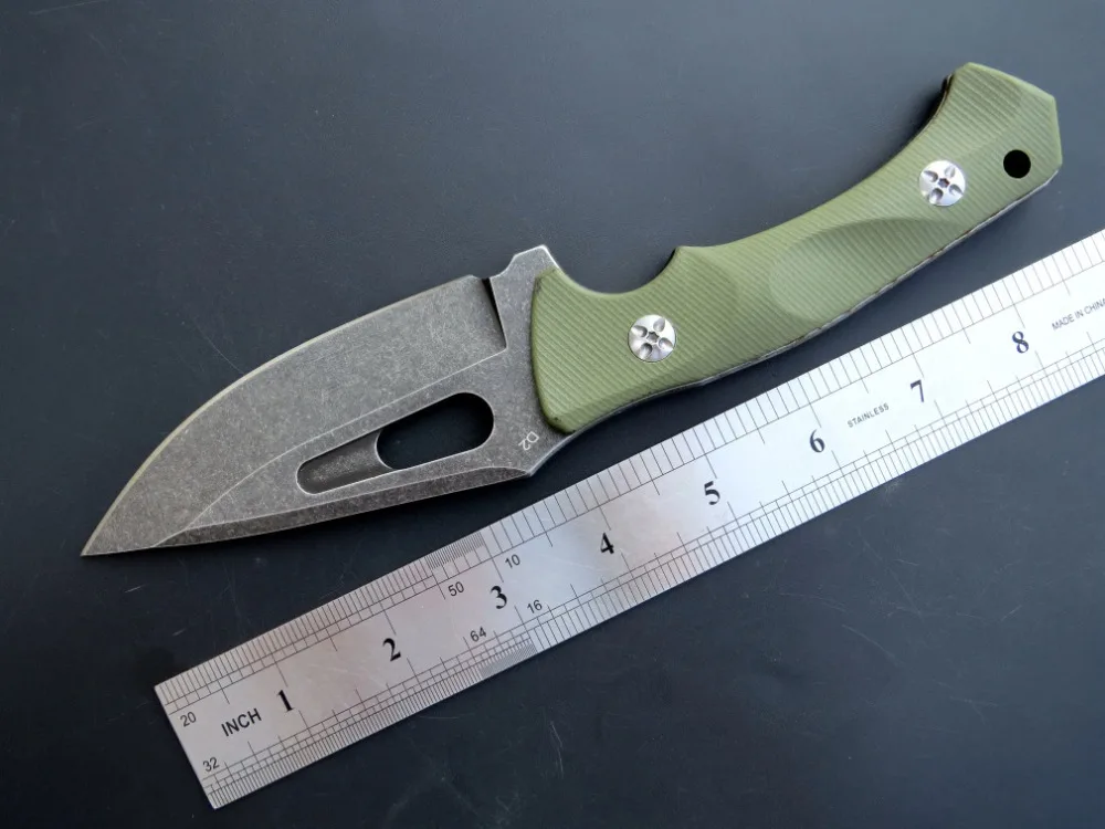 Eafengrow EF109 Походный нож с прямым лезвием D2 стальное лезвие фиксированное портативное охотничье снаряжение для выживания на открытом воздухе кухонная утварь тактический инструмент