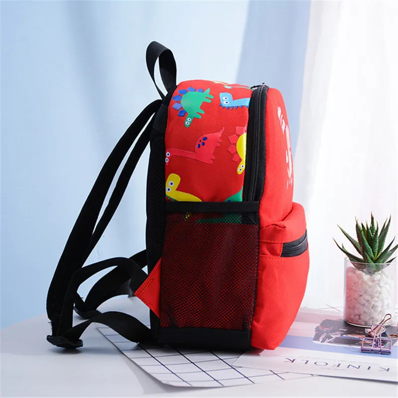 Brand Design Dinosaur print Children Backpacks Girl Boys Backpack Toddler Kids School Bags Anti-lost Kindergarten Bag