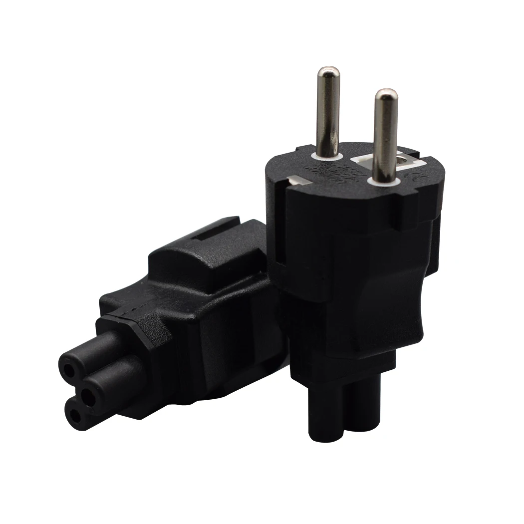 JORINDO ЕС в IEC320 C5 преобразователь питания, ЕС в C5 AC адаптер преобразования, 10A/250 В, портативный компьютер адаптер преобразования питания