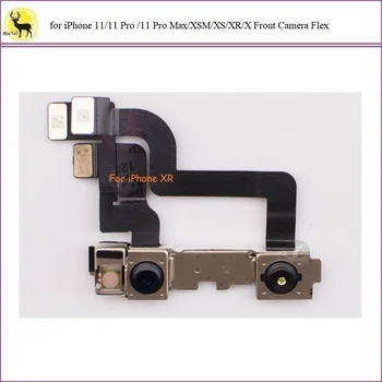 

10Pcs Tested Front Camera Flex Cable For i Phone 11 Pro XS Max X XS XR XSM 11 Pro Face Small Genuine Camera With Ribbon Assembly