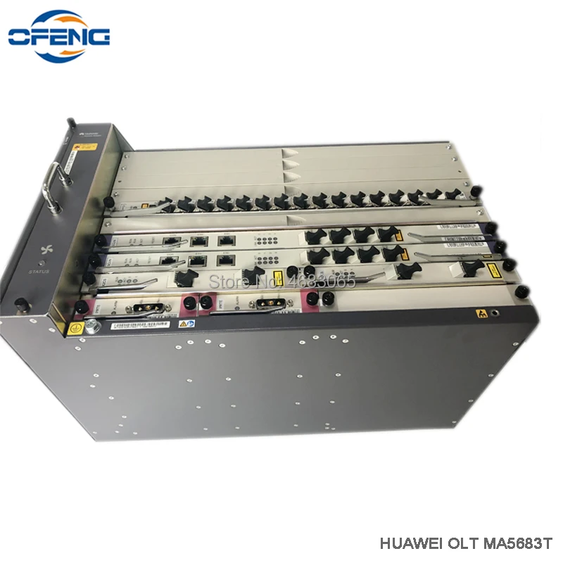 Huawei GPON OLT MA5683T 10G с 2xSCUN + 2xPRTE + 2x X2CS + 1 * GPFD C + + 16 PON сервисная плата, Fttb/Fttc/FTTH OLT