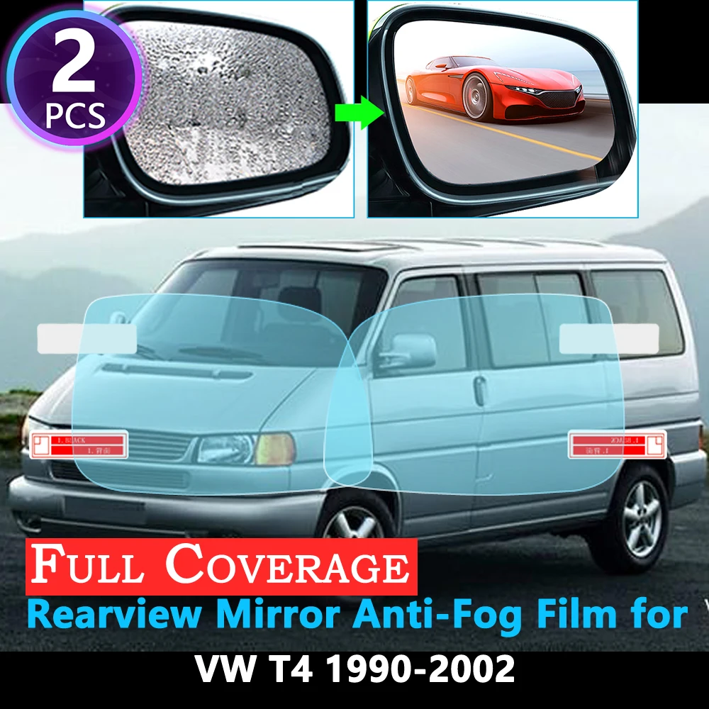 

Full Cover Protective Anti Fog Film for VW T4 Volkswagen Transporter Multivan 1990~2002 Car Rearview Mirror Rainproof Films 2000