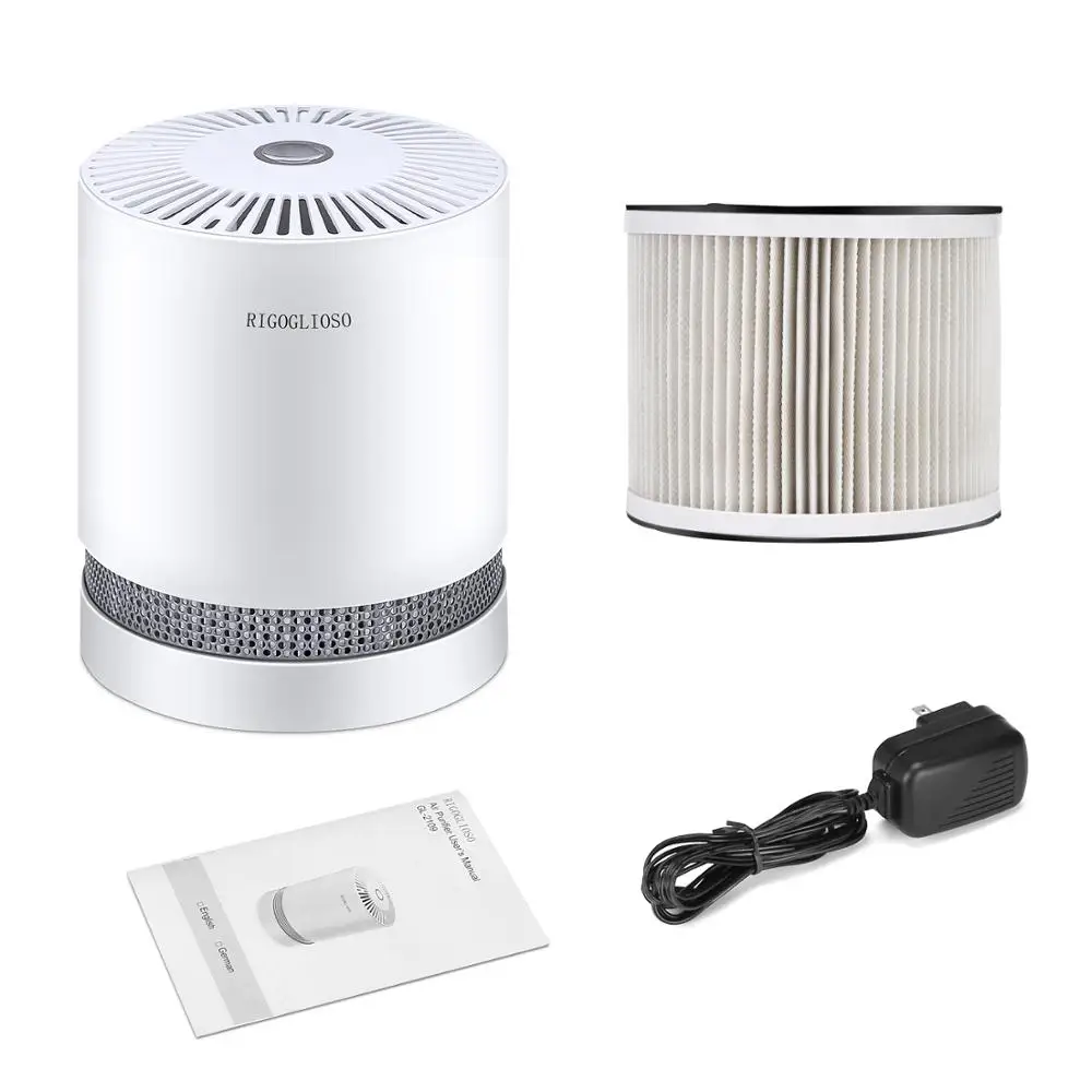 Shop Top Selling RIGOGLIOSO Air Purifier for Home and Office with True HEPA and Night Light to Shop Top Selling RIGOGLIOSO Air Purifier for Home and Office with True HEPA and Night Light to