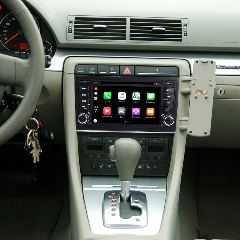 Android 9,0 Авторадио встроенный CarPlay gps навигация совместима с для Audi A4 B6 B7 S4 B7 B6 RS4 B7 SEAT EXEO Car Muiltmedia