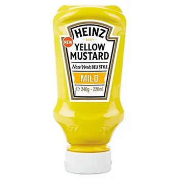 

Heinz Gelber Senf New York Deli Stil Mild 240G