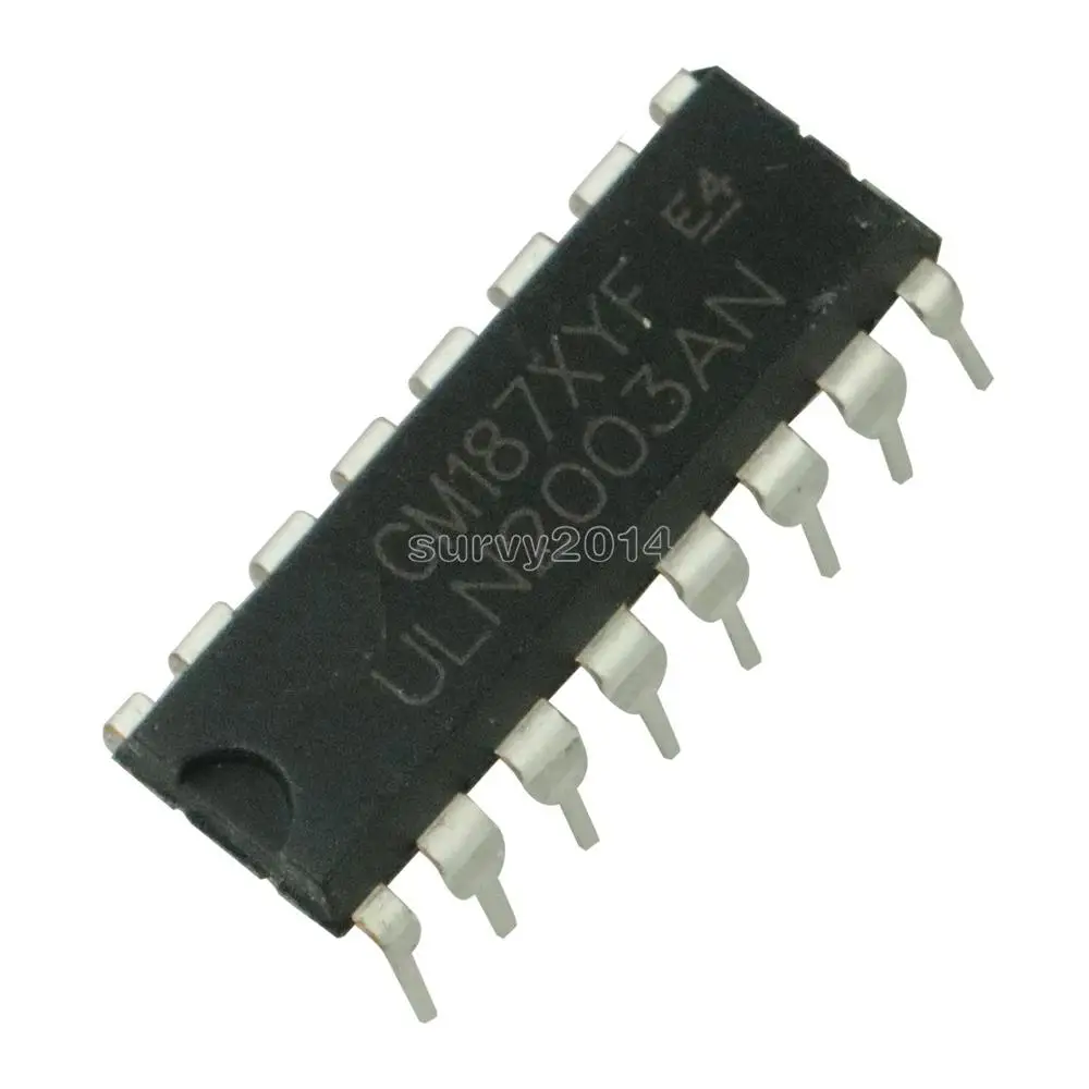 10 шт. ULN2003AN DIP16 ULN2003A DIP-16 ULN2003 ULN2003APG DIP новый и оригинальный IC | Электроника