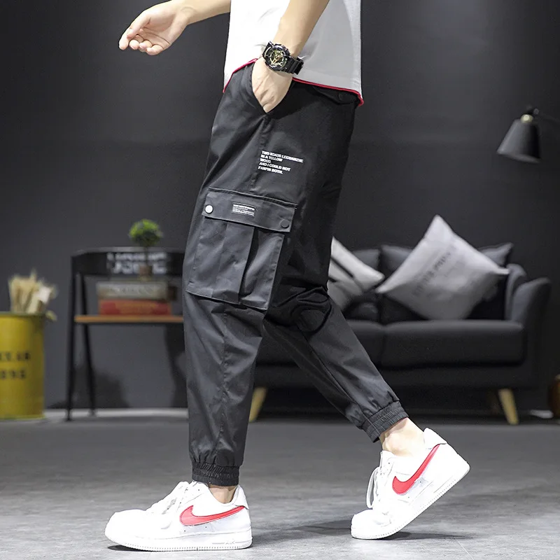 

2019 Autumn New Style Large Size Japanese-style Interior Printed Elasticity Casual Pants M-5x Hk103-p60