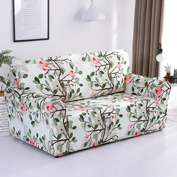 

Spandex Sofa Cover Stretch Couch Sofa Cover Slipcovers Protector Single Loveseat Sectional Sofa Cover Christmas Decoration Gift