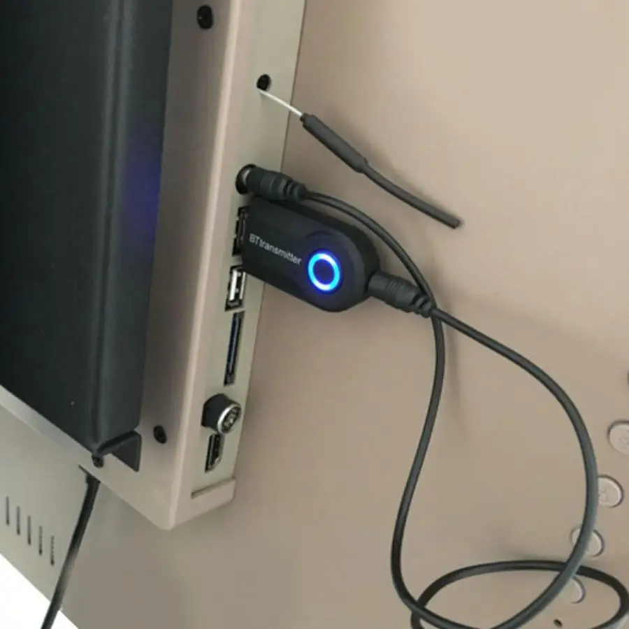 USB 5V источник питания Bluetooth 5,0 2,4G беспроводной аудио передатчик для ТВ компьютера