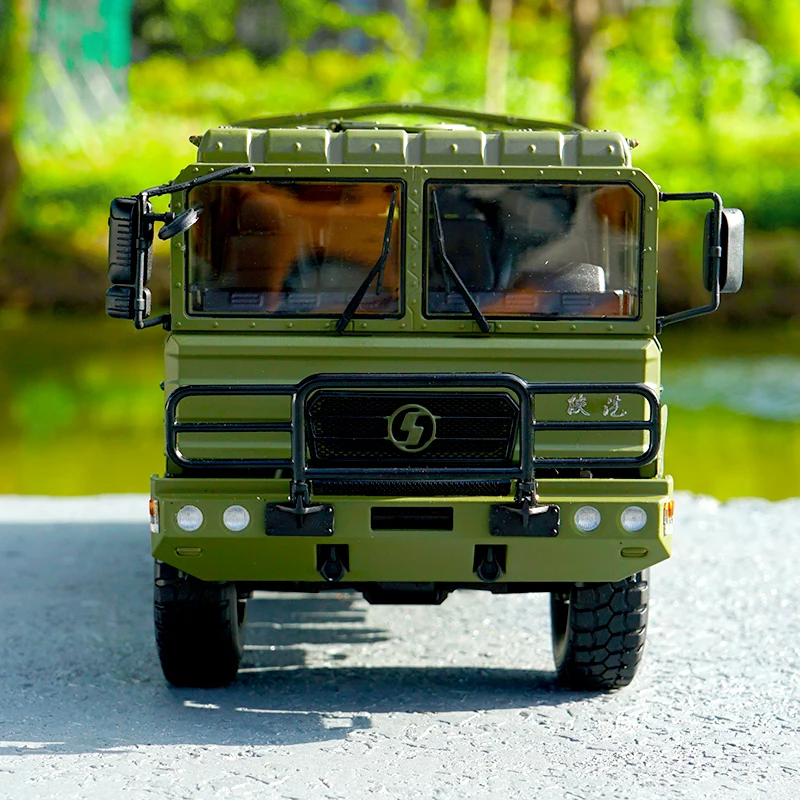 Коллекционная оригинальная 1:24 Китай SXQC SX2150 литье под давлением внедорожная Военная Игрушечная модель грузовика модель