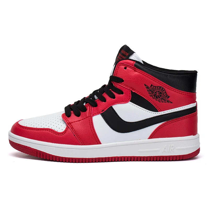 Высокое качество AJ 1 баскетбольные кроссовки Карри 4 Китай Kyrie Обувь zapatillas mujer Deportiva zapatillas hombre Li Ning Ретро тройной S - Цвет: Красный