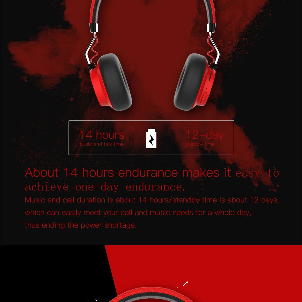 Беспроводные Bluetooth наушники Brightside, наушники с глубоким басом, стерео наушники с FM TF картой для Ipad, мобильного телефона, ПК