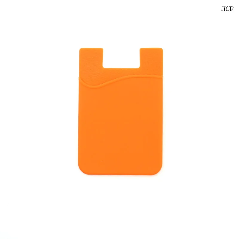 Double Pocket Silicone Phone & Card Holder Sticker - Set of 2