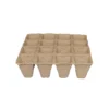 Seed Starter Trays Environmental Protection Garden Round Peat Pots Plant Seedling Starters Cups Nursery Herb Seed Tray Planting