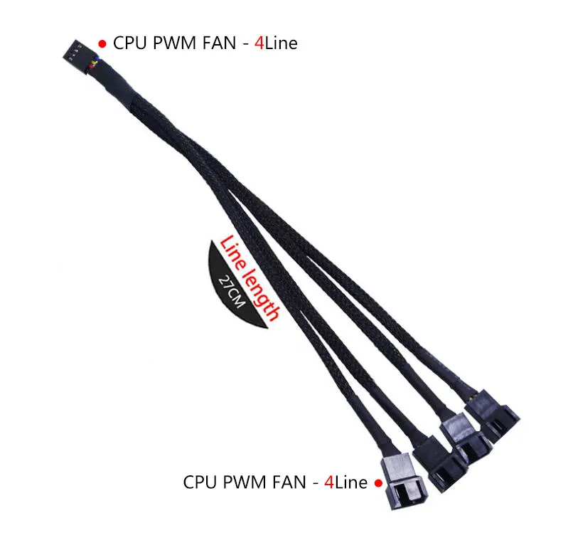 PWM Fan 4 IN 1 CAOMENG Компьютерные Корпуса Вентилятор Симфония 12см Для ROG AURA VDG / RGB Цветной светодиодный вентилятор охлаждения - Цвет: PWM Fan 4 IN 1