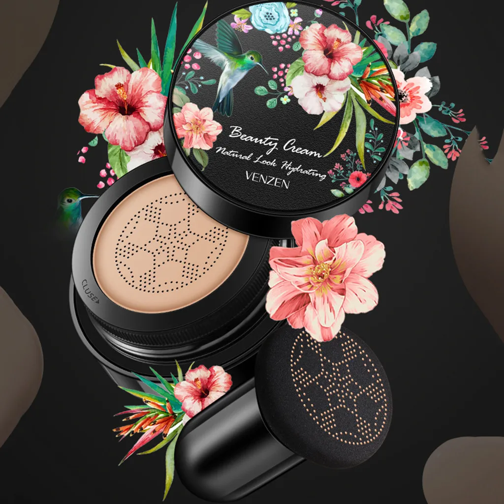 Sunscreen Air Cushion BB CC Cream Concealer Moisturizing Foundation Makeup Bare Whitening Face Cream Korean Cosmetics