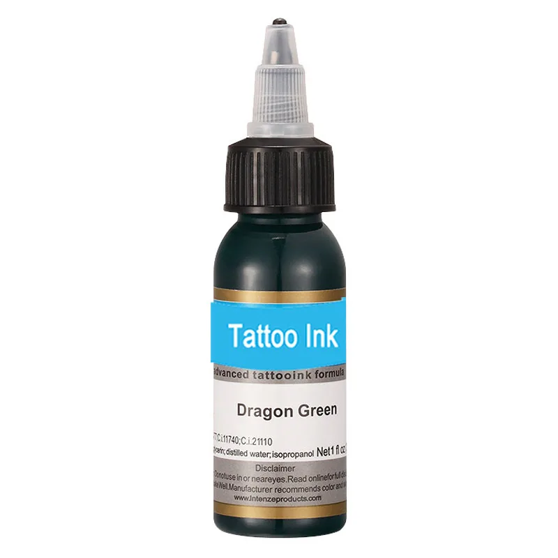 Tattoo-Inks-dragon-green