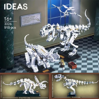 

New LepinBlocks 3026 Compatible IDEAS 21320 Dinosaur Fossils Model Building Bricks Educational Toys Christmas Gift