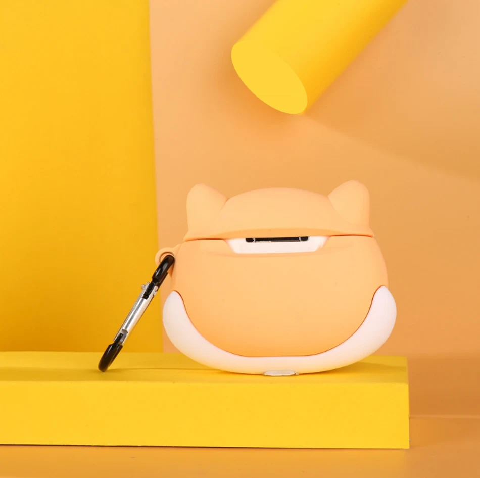 3D чехол для наушников для Airpods Pro Чехол Силиконовый Ститч собака Мультяшные наушники/Earpods чехол для Apple Air pods Pro 3 чехол Брелок