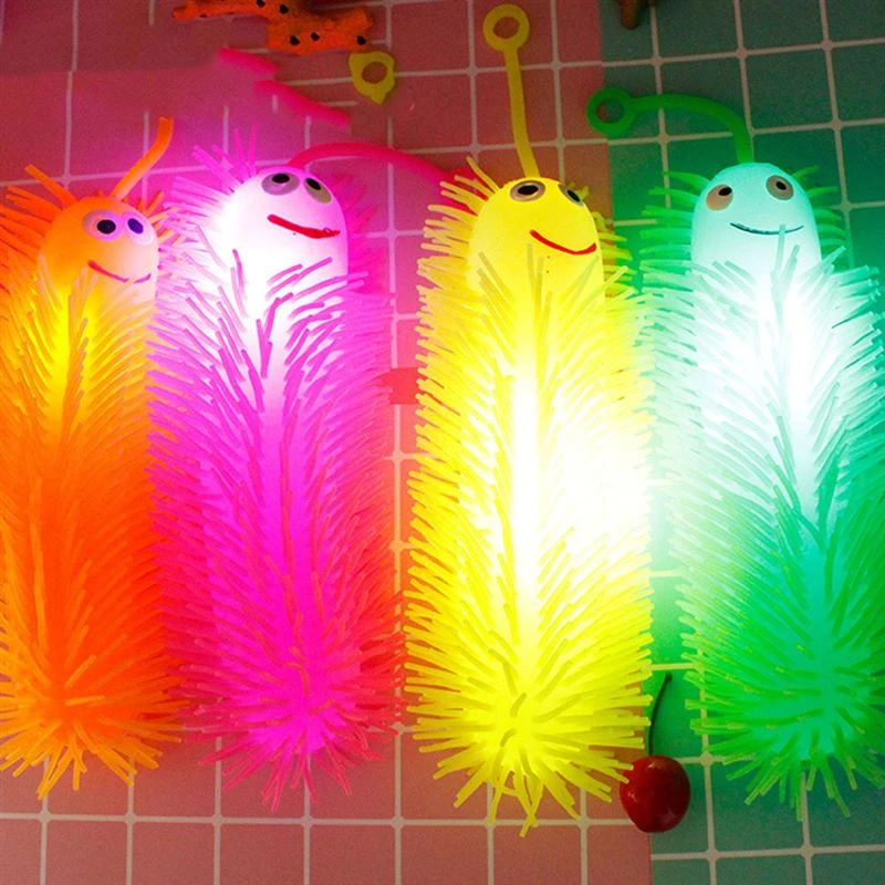 Juguetes luminosos de para niños, 2 uds., juguete para apretar animales, Bola de ventilación de descompresión divertida para adultos, pulpo brillante|Juguetes con luces| - AliExpress