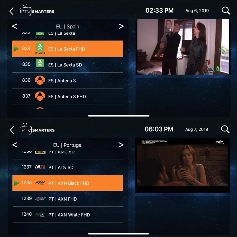Португальское IPTV испанский подписки для Android iptv-приставка 4K Испания 6000+ Каналы Италия Latino Brzsil США взрослых Enigma2 MAG ip ТВ