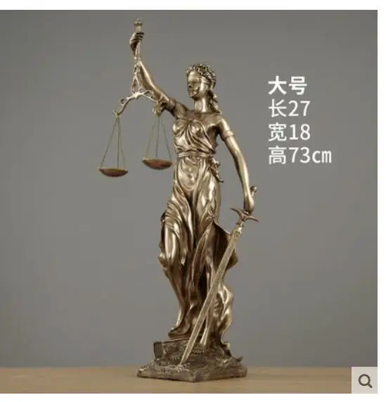 Декор для дома богиня справедливости креативная гостиная винный шкаф ремесла
