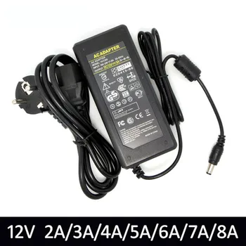 

Power Supply Changer Transformer Adapter AC110-240V to DC 12V 2A/3A/4A/5A/6A/7A/8A SMD Living Room Epistar 50 AC for LED Strip