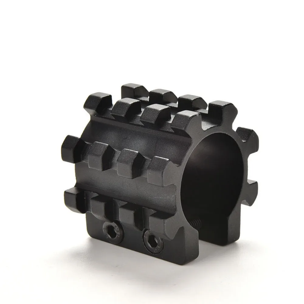 25.4mm Ring Scope Tube Flashlight Laser 21mm Weaver Picatinny Rail Mount Adapter Aluminum Hunting extend Riser Mount (2)