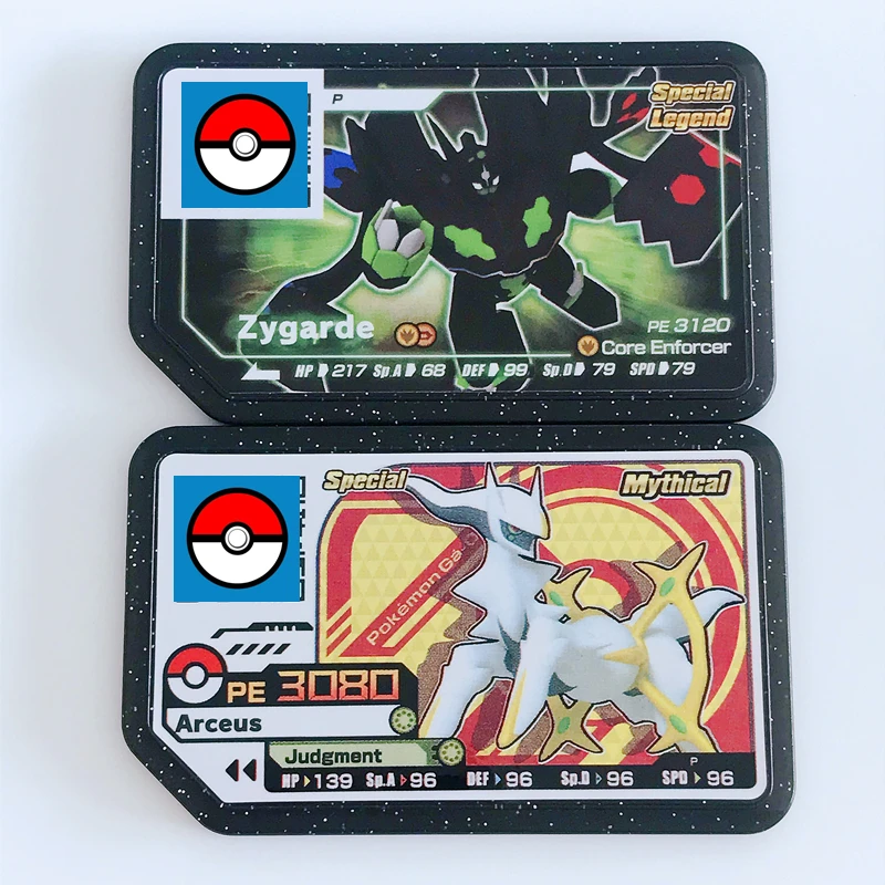 BANDAI Pokemon Plus Special Edition P Card Two Zygarde Arceus отечественная коллекция из Тайваня | Игрушки и