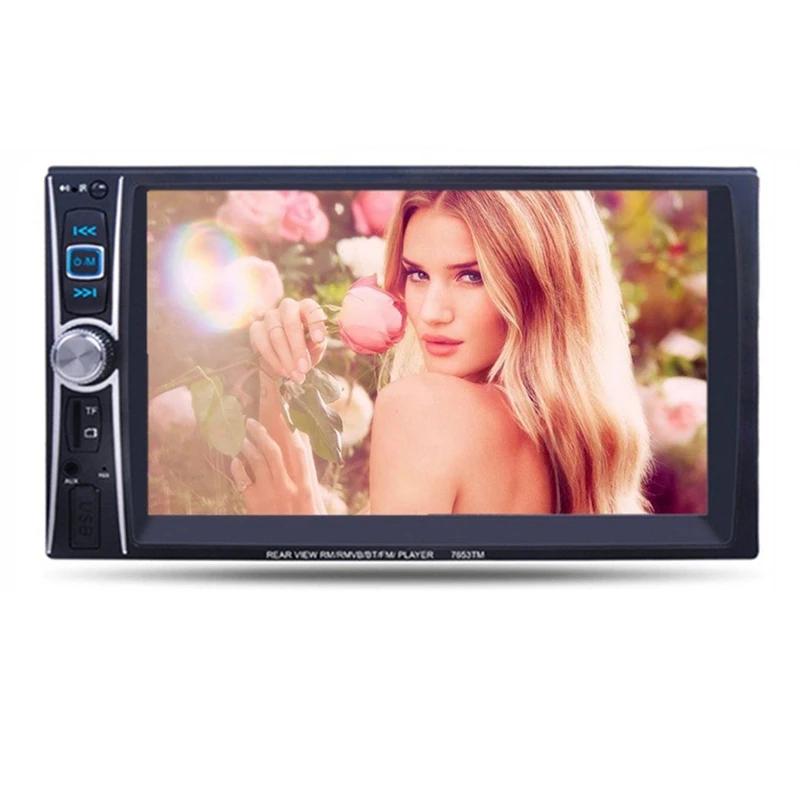 

Car Stereo Bluetooth Rds Fm Mp5 Player Carplay Mirrorlink Iphone Usb / Aux / Sd