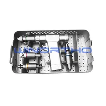 Multifunction Bone Drill One Handpiece with four Attachments Cannulated Acetabulum reamer Saggital Saw Connectors orthopedic