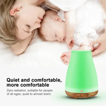 

Aroma Diffuser 100ml Colorful Ultrasonic Humidifier Aroma Diffusers Aromatherapy Essential Oil Cool Mist Humidifier for Home