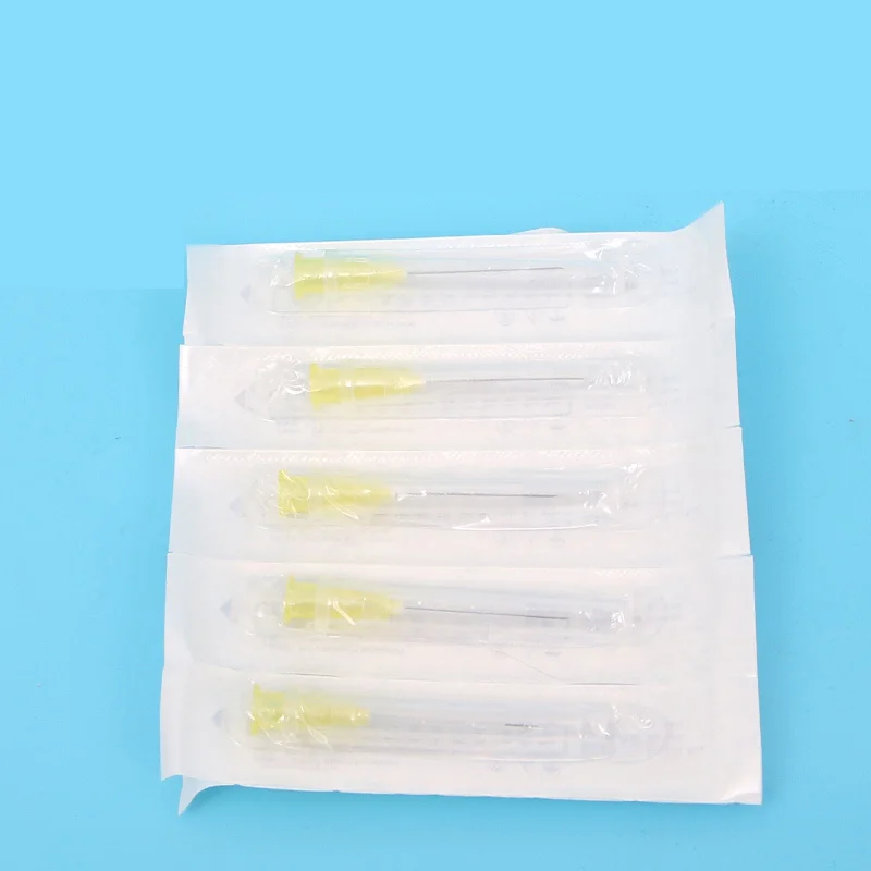 China painless small needle 13mm 4mm 25mm disposable 30G medical micro-plastic injection cosmetic sterile needle surgical tool
