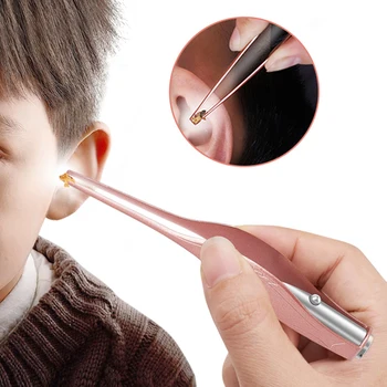 

Earpick Ear Cleaning Earwax Remover Baby Nose Cleaning Tweezers Ear Cleaner Ear Nose Pick Navel Cleaner Earwax Tool