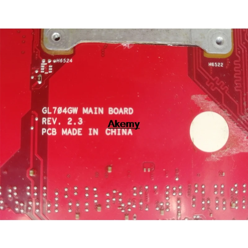 GL704GW материнская плата i7-8750H RTX 2070 для ASUS ROG Strix Scar II GL704 GL704G GL704GW материнская плата для ноутбука(обмен