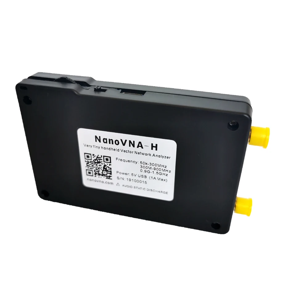 NanoVNA-H 2,8 дюймовый lcd 50 кГц~ 1,5 ГГц ВЧ УКВ УФ-векторный сетевой анализатор антенный анализатор с аккумулятором 450 мАч