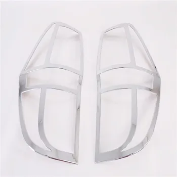 

For Hyundai Grand Starex H1 H-1 2018 2019 2020 ABS Chrome Rear Tail Light Lamp Taillight Cover Trim Frame Protector Hoods 2Pcs