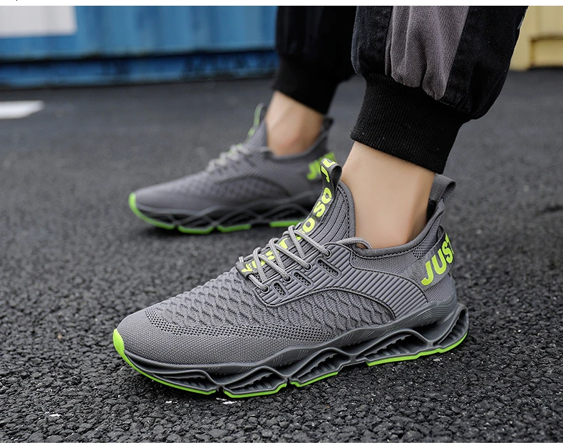 Super Cool Breathable Running Shoes Men Sneakers Bounce Summer Outdoor Sport Shoes Professional Training Shoes Plus Size 47