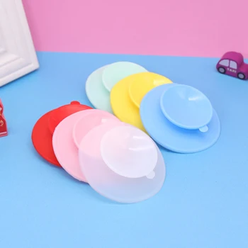 

multi-color Children's silicone Tableware Baby Learning Dishes With Suction Cup Assist Food Bowl Baby Feeding Bowl fixed pad