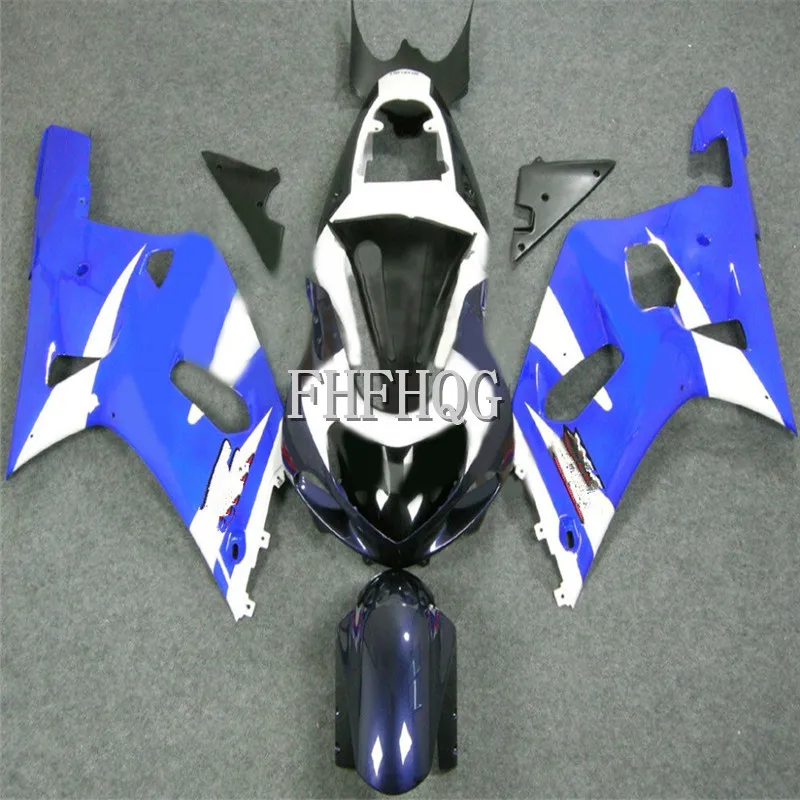 Мотоцикл обтекатель комплект для SUZUKI GSXR600 750 01 02 03 GSXR 600 GSXR750 K1 2003 2001 2002 белого и