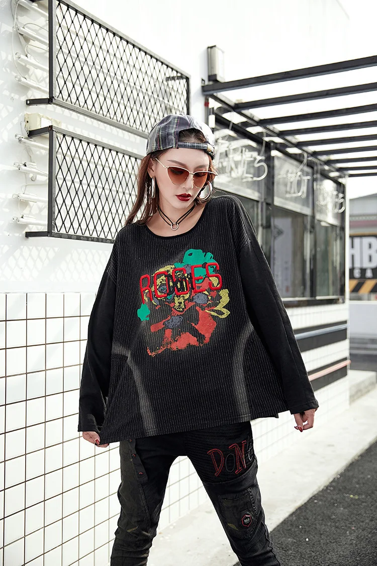 Max LuLu, роскошные корейские Брендовые женские полосатые топы, футболки, женские футболки с вышивкой, кавайная одежда, Женская Винтажная футболка размера плюс