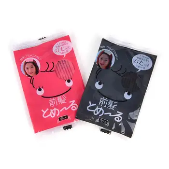 

20bag 100pair/bag Fashion Bangs Magic Paste Posts Hair Sticker Clip Magic Tape Fringe Hair Bang Patch Stick Headwear