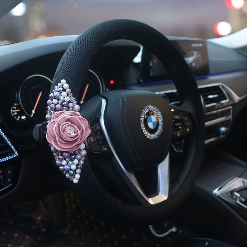 15 дюймовый универсальный для автомобиля чехлы на руль высококачественные дышащие сетчатые автомобильные чехлы на руль
