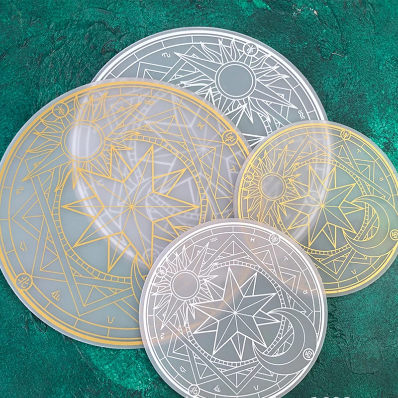 Round Magic Array Carving pad Rubber stamp engraving board Hand account making clip board